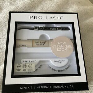 Pro Lash SoftWear Mini Kit Seamless Lightweight Lashes Natural Original 35 New
